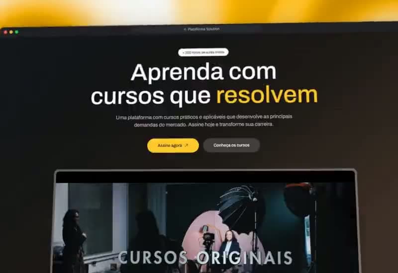 Demonstração em vídeo do projeto Plataforma Solution